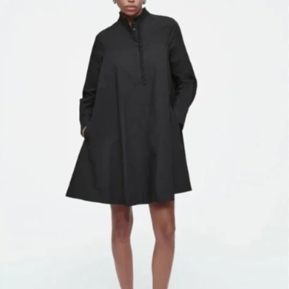 Cos Black Shirtdress